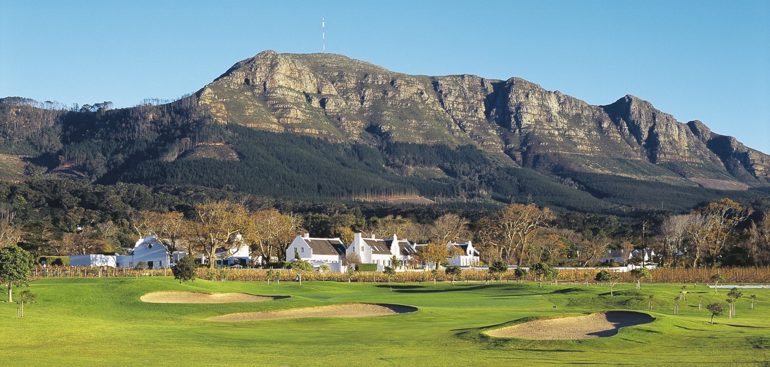 Cape & Winelands golf course destination for golf holiday in South Africa
